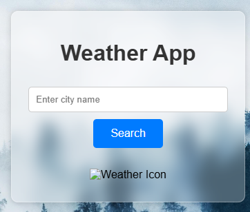 Weather App Screenshot